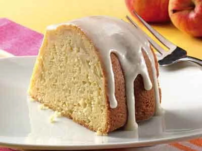Brandied Apple Cheesecake Bundt Cake