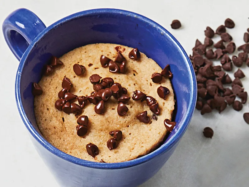 Microwave Chocolate Chip Mug Muffin