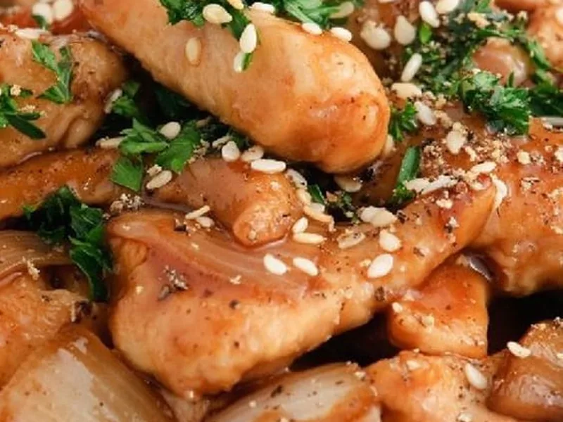Weight Watchers General Tso's Chicken with Sweet Soy Glaze