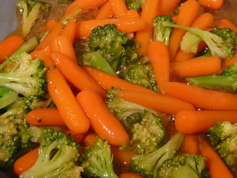 Chinese Sweet and Sour Steamed Vegetables