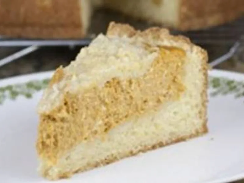 Pumpkin Pie Coffee Cake with Cream Cheese and Crumb Topping