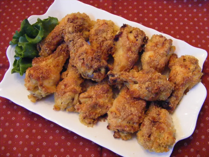 Crispy Ranch-Coated Baked Chicken Wings