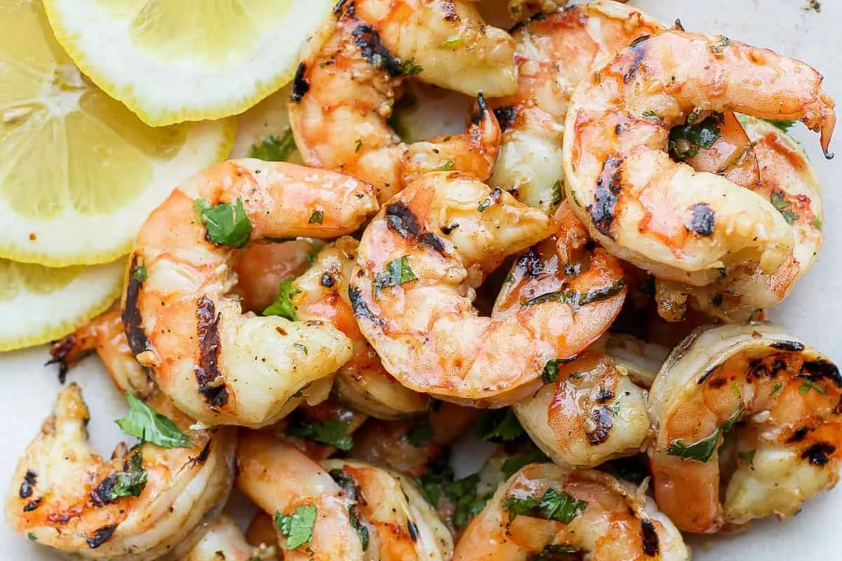 Grilled Jumbo Shrimp with Lemon Worcestershire Marinade | EasyCook