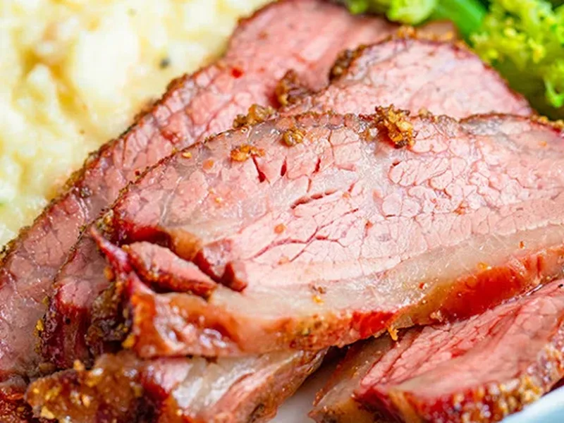 Smoked Tri Tip with Custom Spice Rub - Pellet Smoker Recipe