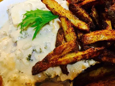 Kafta Bil Tahinah: Spiced Lamb with Tahini Sauce