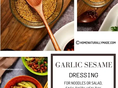 Garlic Sesame Dressing Chinese Style