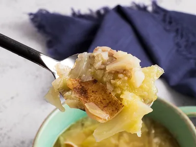 Russet Potato and Cabbage Soup Recipe