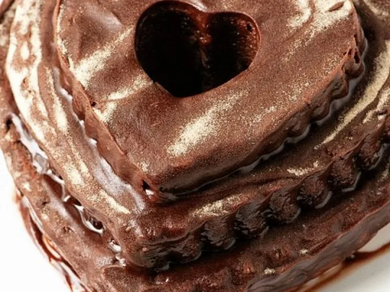 Banana Chocolate Chip Cinnamon Sugar Pound Cake with Glaze