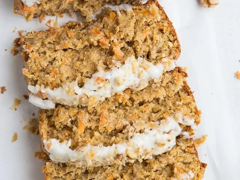 Low-Carb Almond Flour Carrot Cake Bread