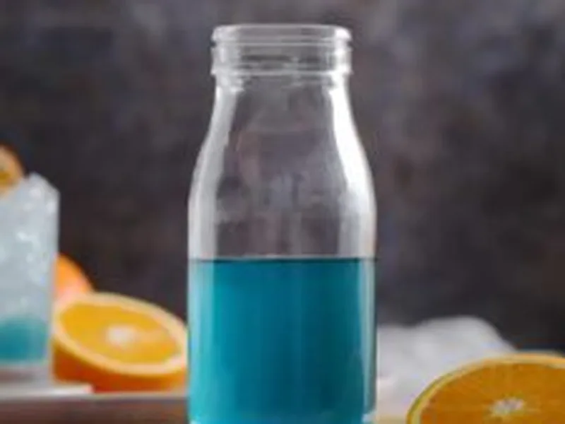 Blue Curaçao Syrup Recipe - Homemade Non-Alcoholic