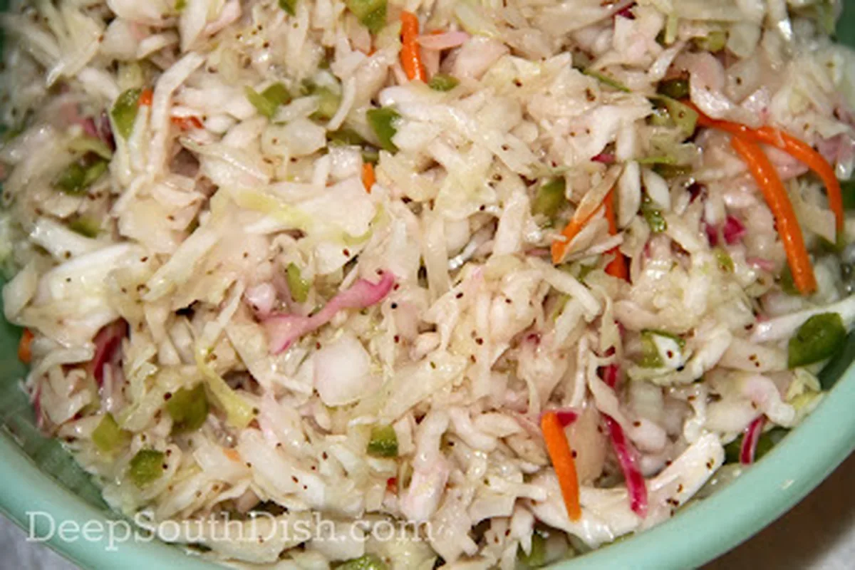 20-Minute Forever Slaw: Tangy Vinegar Coleslaw | EasyCook