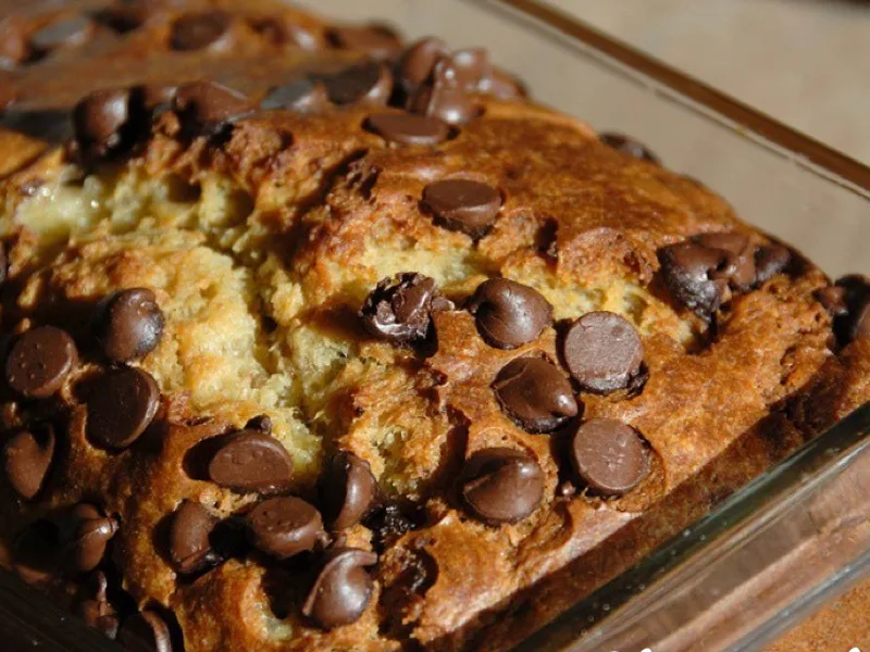 Grain-Free Chocolate Chip Pumpkin Bread with Coconut Flour