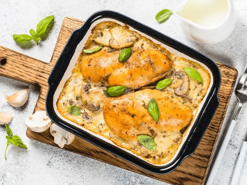 Baked Chicken Breast at 400°F - Juicy and Tender