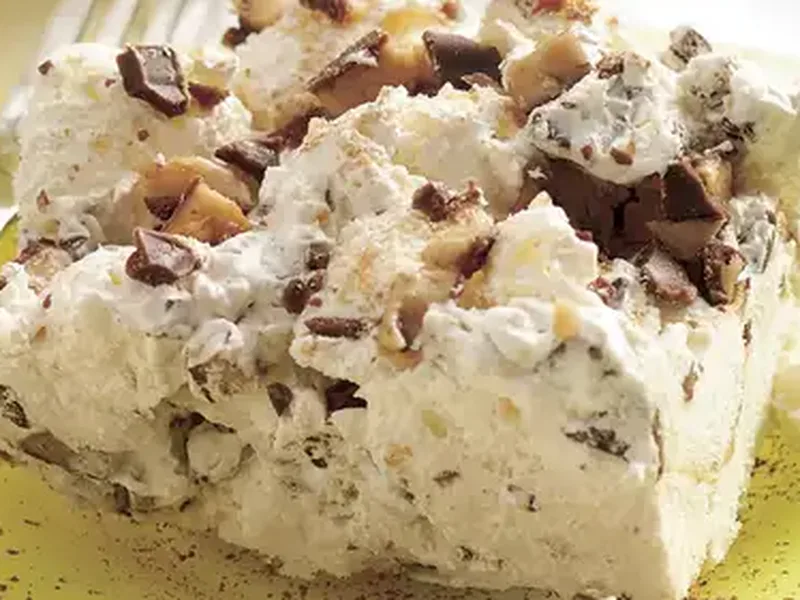 Frozen Angel Food Toffee Cake Dessert