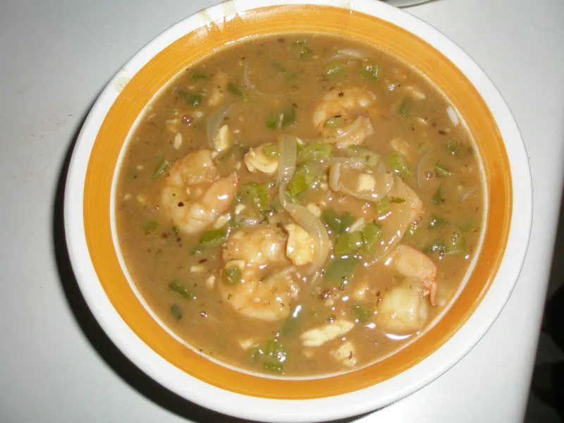 New Orleans Seafood Gumbo with Dark Roux