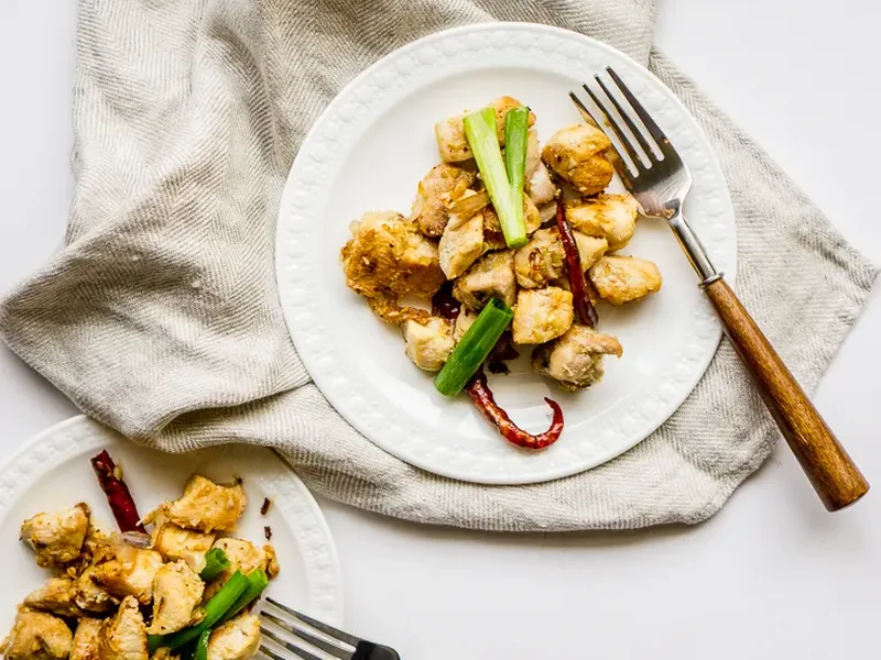 Vietnamese Lemongrass Chicken Stir-Fry with Chilies