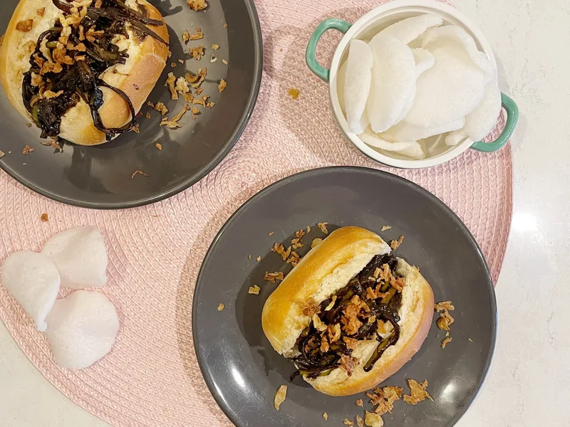 Indonesian Pulled Banana Peel Curry