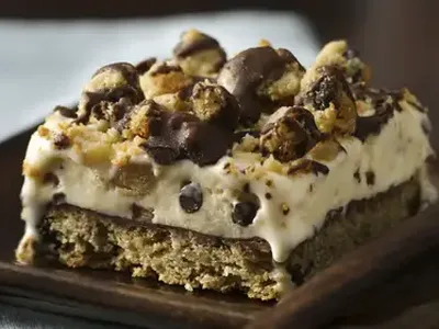 Gluten-Free Chocolate Chip Cookie Ice Cream Bars