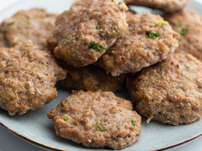 Baked Turkey Breakfast Sausage Patties