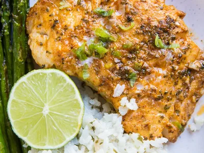 Chili Lime Baked Cod with Garlic and Paprika Marinade