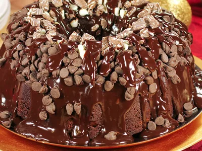 Death by Chocolate Bundt Cake with Rich Ganache Glaze