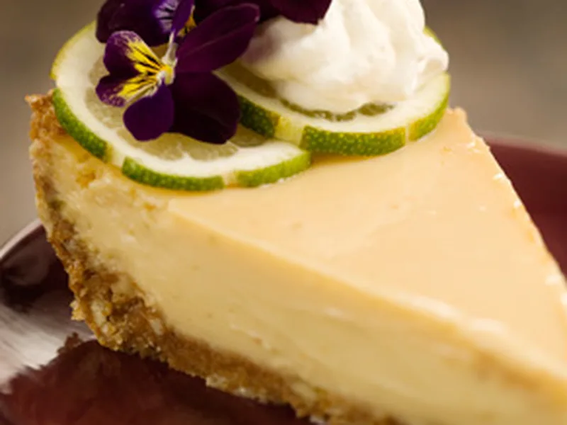 Bubba's Key Lime Pie with Graham Cracker Almond Crust