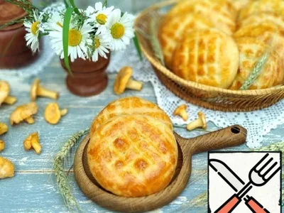 Potato and Chanterelle Hand Pies, Yeast Dough