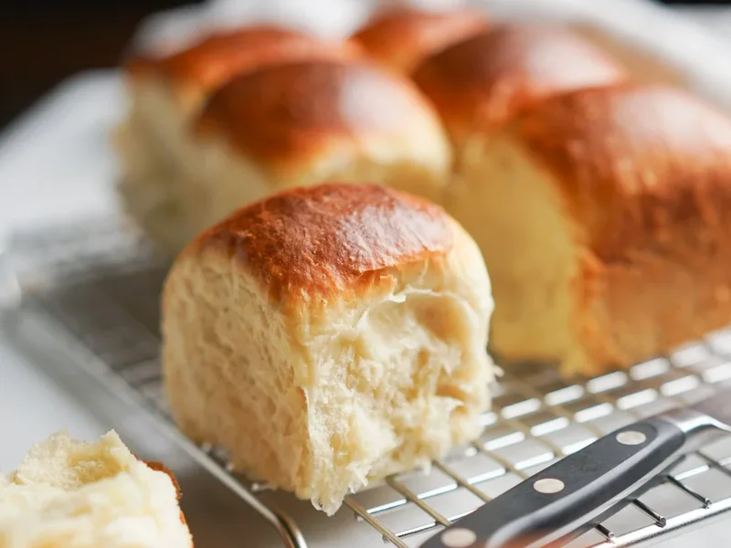Japanese Hokkaido Milk Bread Rolls