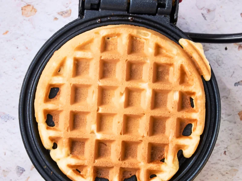 Copycat Waffle House Golden Crispy Buttermilk Waffles