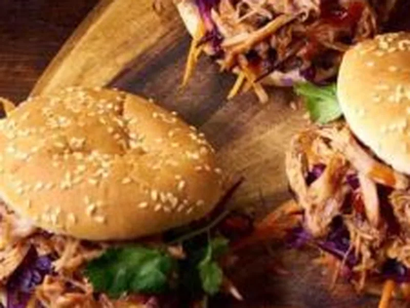 Slow Cooker Pulled Lamb Shoulder with Barbecue Sauce