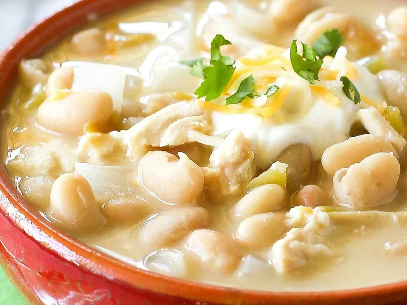 White Bean Chicken Chili Freezer Prep