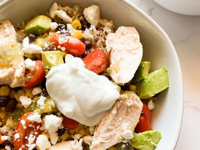 Copycat Panera Baja Bowl with Lemon Pepper Chicken