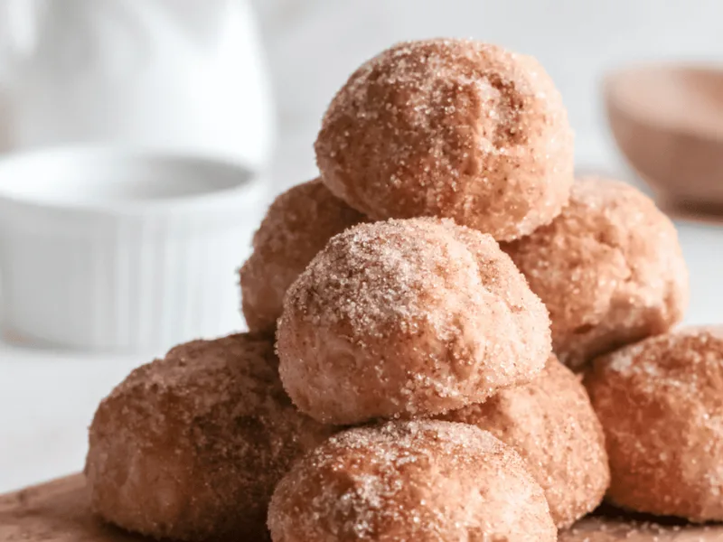 Air Fryer Cinnamon Sugar Donut Holes
