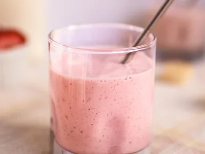 Creamy Strawberry Banana Smoothie Recipe