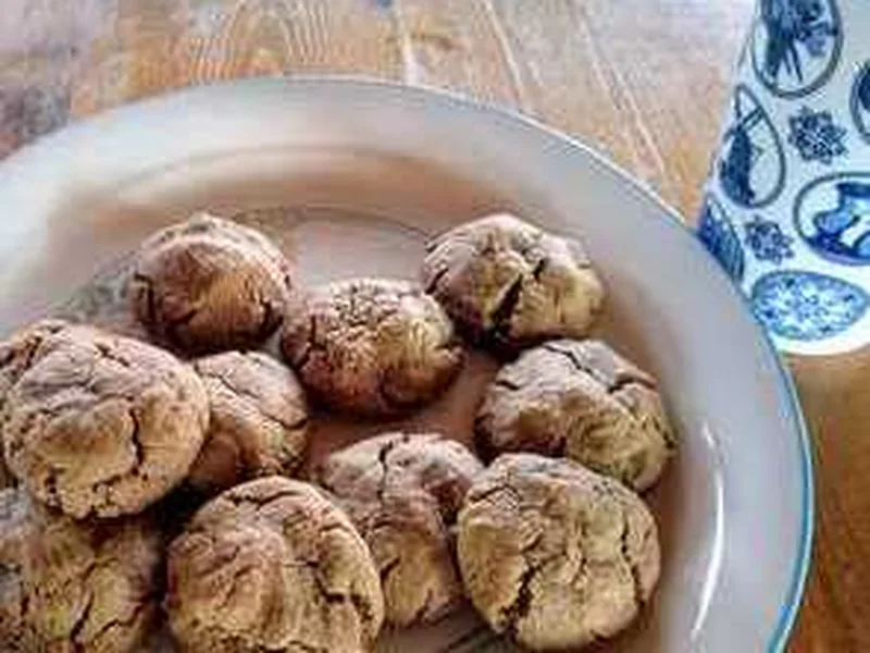 Small Batch Peanut Butter Molasses Cookies