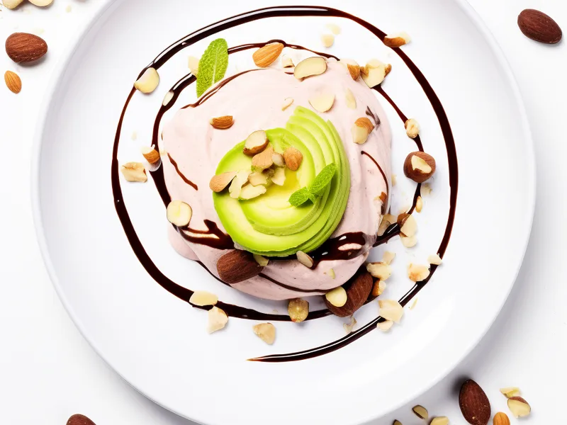 Chocolate Hazelnut Avocado Mousse with Sugar-Free Sweetener