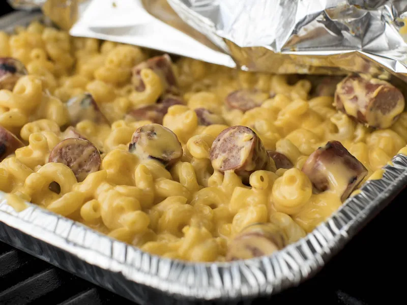 Grilled Montreal Steak Beef Mac and Cheese