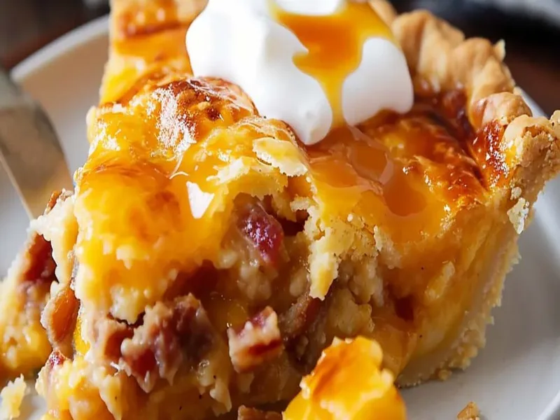 Easy Lazy Man Berry Pie with Simple Batter Crust