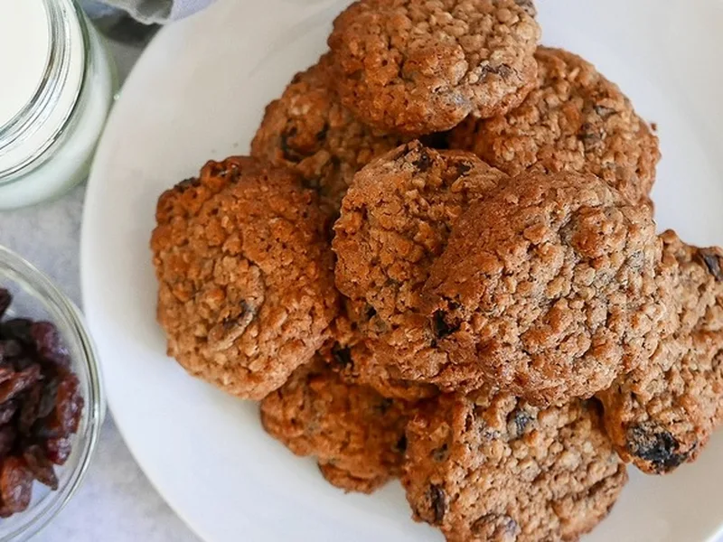 Classic Oatmeal Raisin Cookies - Soft Chewy Homemade Recipe