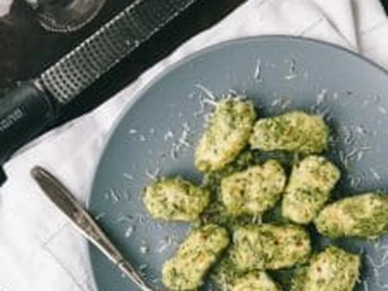 Ricotta Dumplings with Kale Pesto - Homemade Italian Comfort