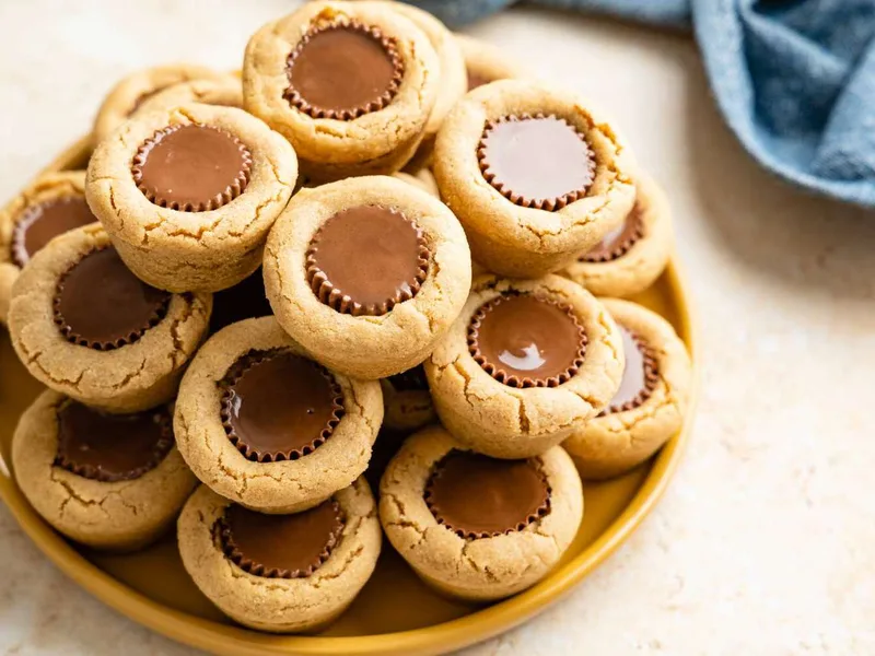 Peanut Butter Cup Stuffed Chocolate Chip Cookies Recipe