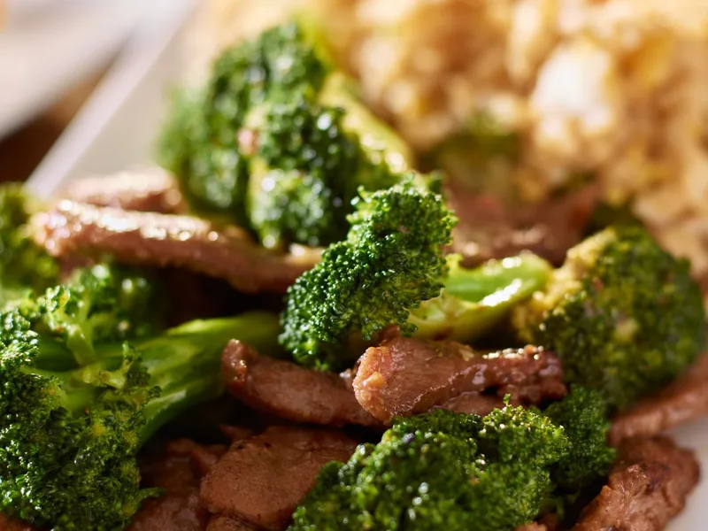 Orange Sirloin Beef and Broccoli Stir-Fry with Ginger