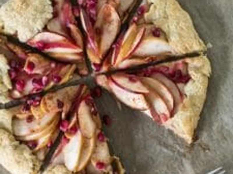 Whole Wheat Galette Dough with All-Purpose Flour