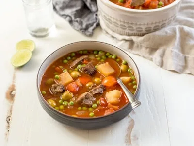Slow Cooker Filipino Beef Kaldereta with Tender Chuck Roast