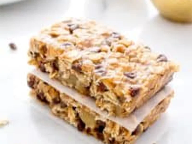 No-Bake Vegan Chocolate Chip Granola Bars