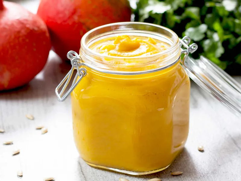 Spiced Pumpkin Purée with Chilli