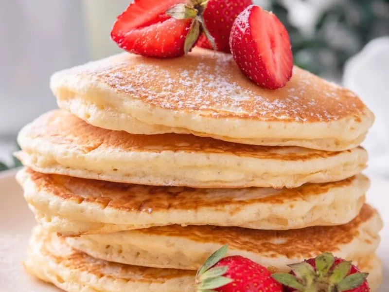 Fluffy Pancakes for One