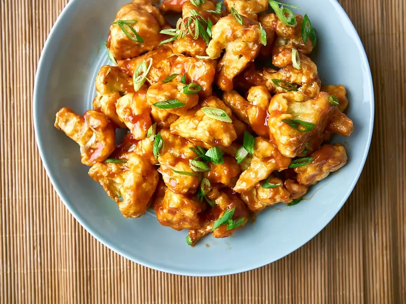 Air Fryer Sweet and Sour Crispy Cauliflower