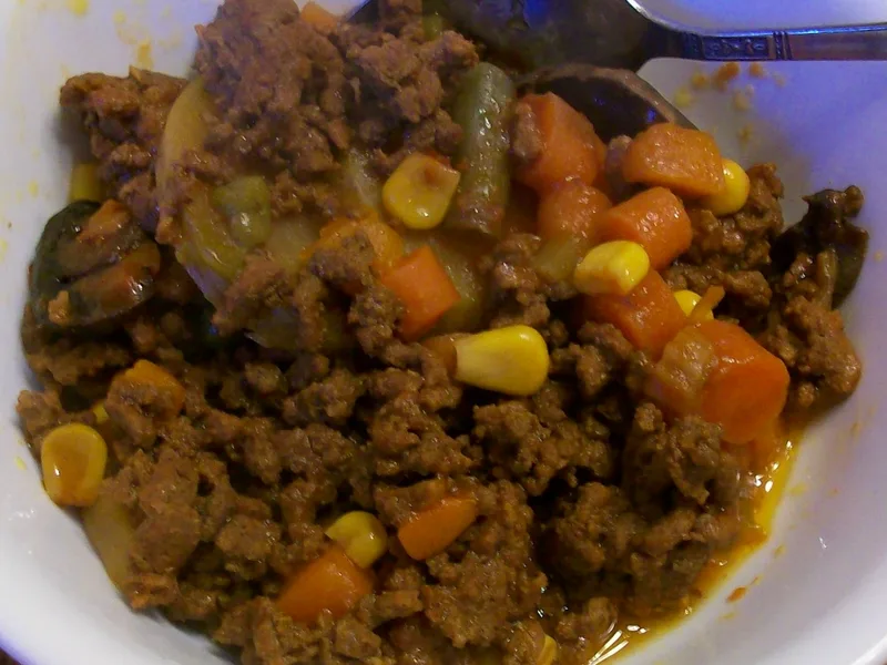 Slow Cooker Ground Beef and Potato Casserole