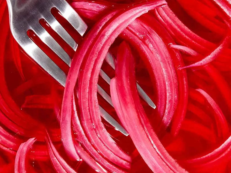 Quick Pickled Red Onions with Whole Spices Recipe
